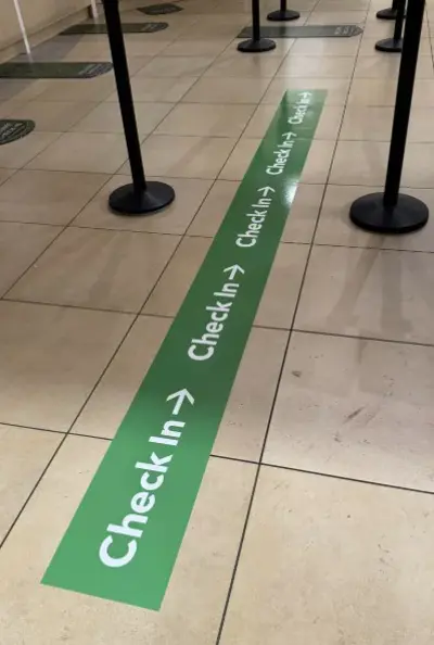 Floor Graphics Photo